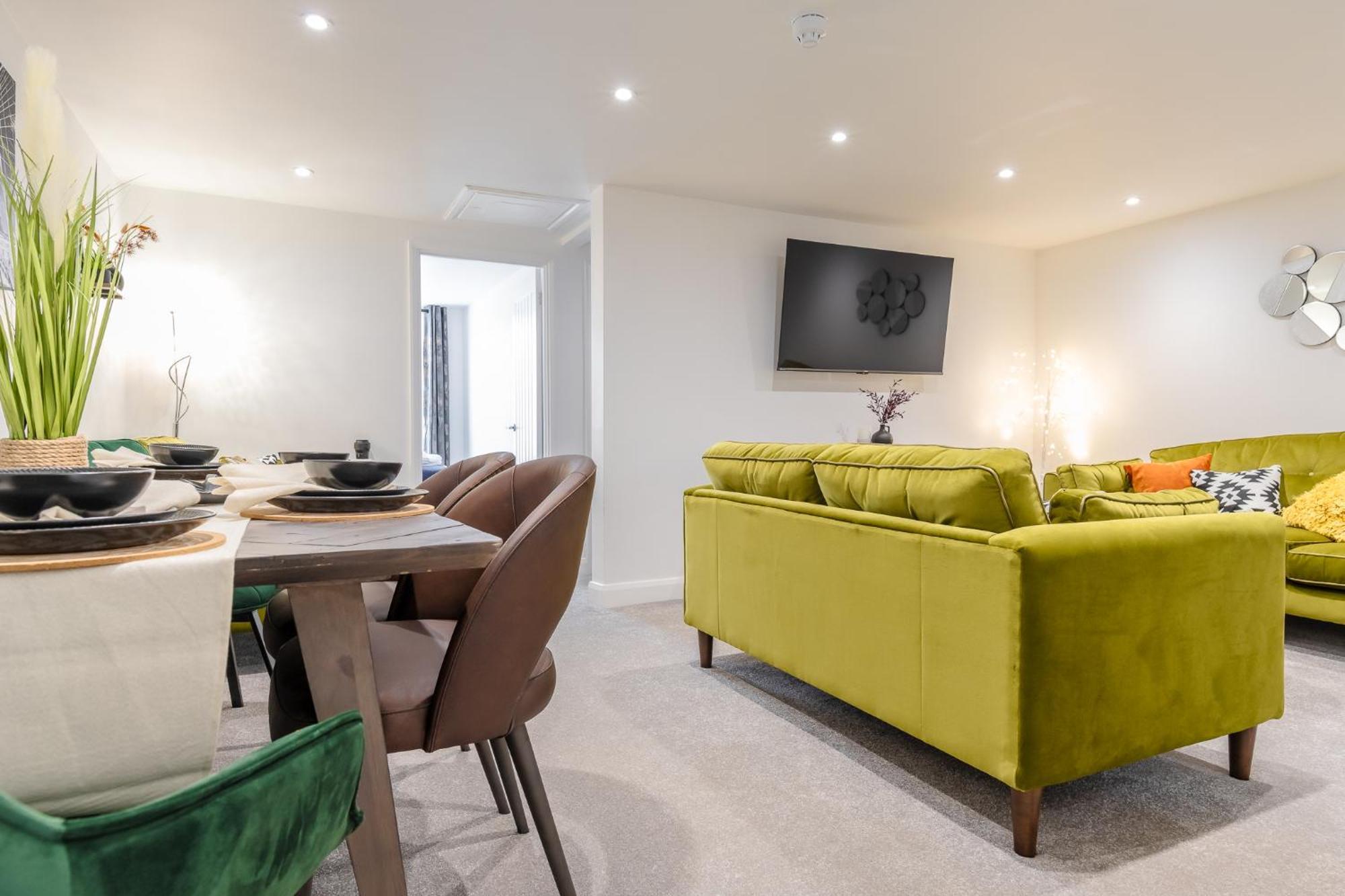 Cosy 2-Bed Apartment In Nettleham Lincoln Dış mekan fotoğraf
